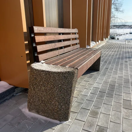 Скамья Смисэтти с спинкой